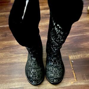 Coach winter boots, NEW, never worn!